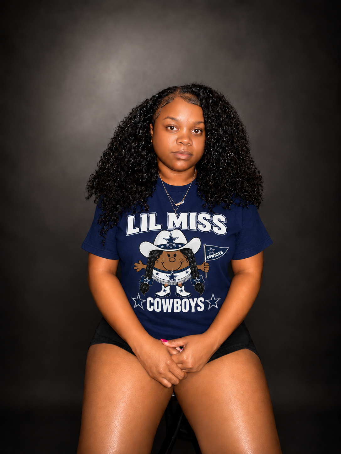 Lil Miss Cowboys Braids Ebony