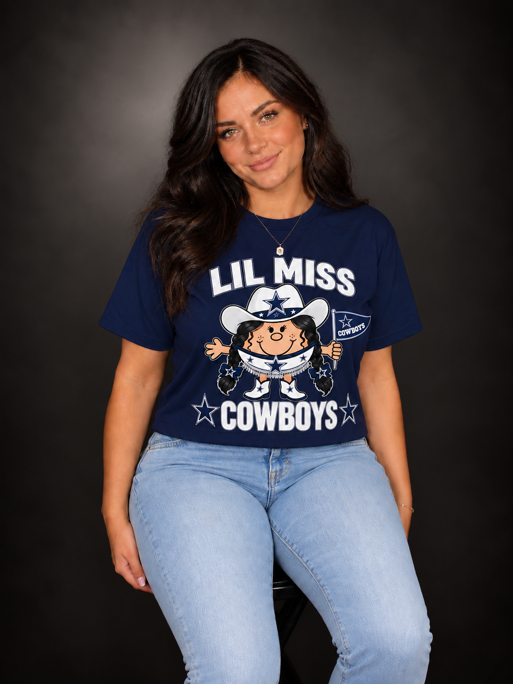 Lil Miss Cowboys Braids Ivory
