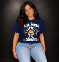 Lil Miss Cowboys Ponytails Ivory