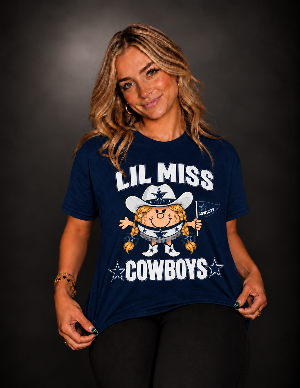 Lil Miss Cowboys Braids Ivory
